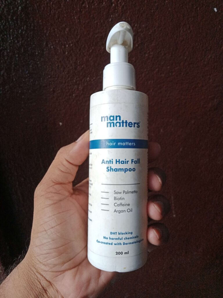 Man Matters Anti hair fall shampoo