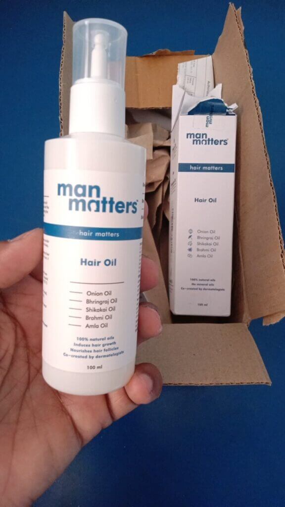 Man Matters Hair Oil  for Hair fall